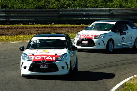 Citroën DS3 Cup-kørerne skal nu prøve Ring Djursland.
